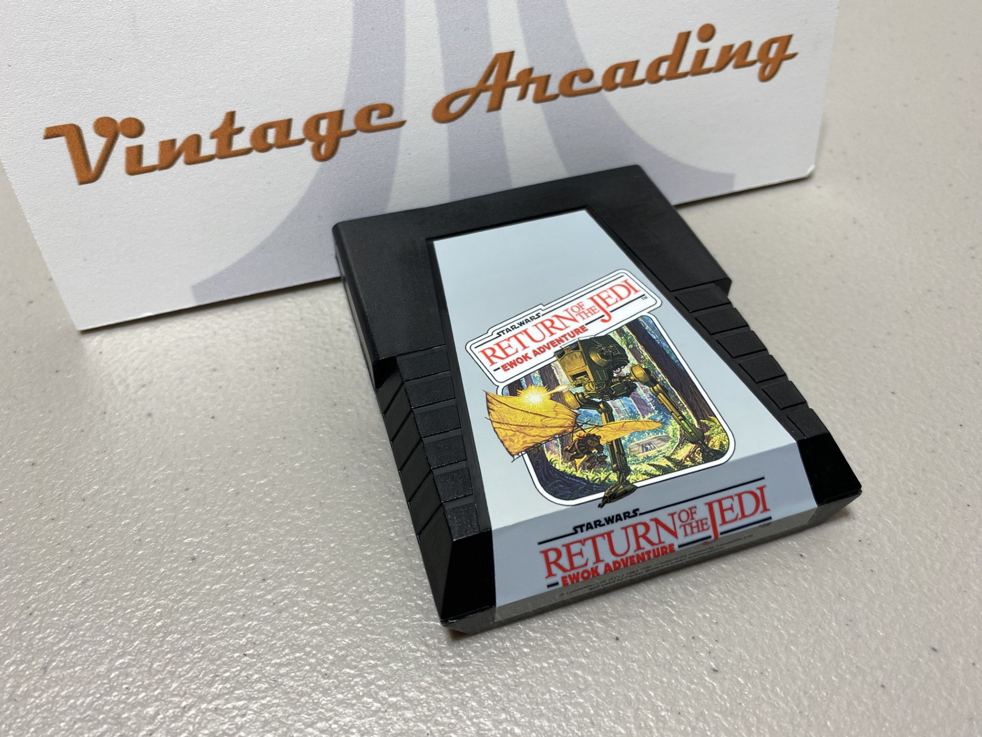 Star Wars ROTJ Ewok Adventure (Atari 2600) Game Cartridge, NTS