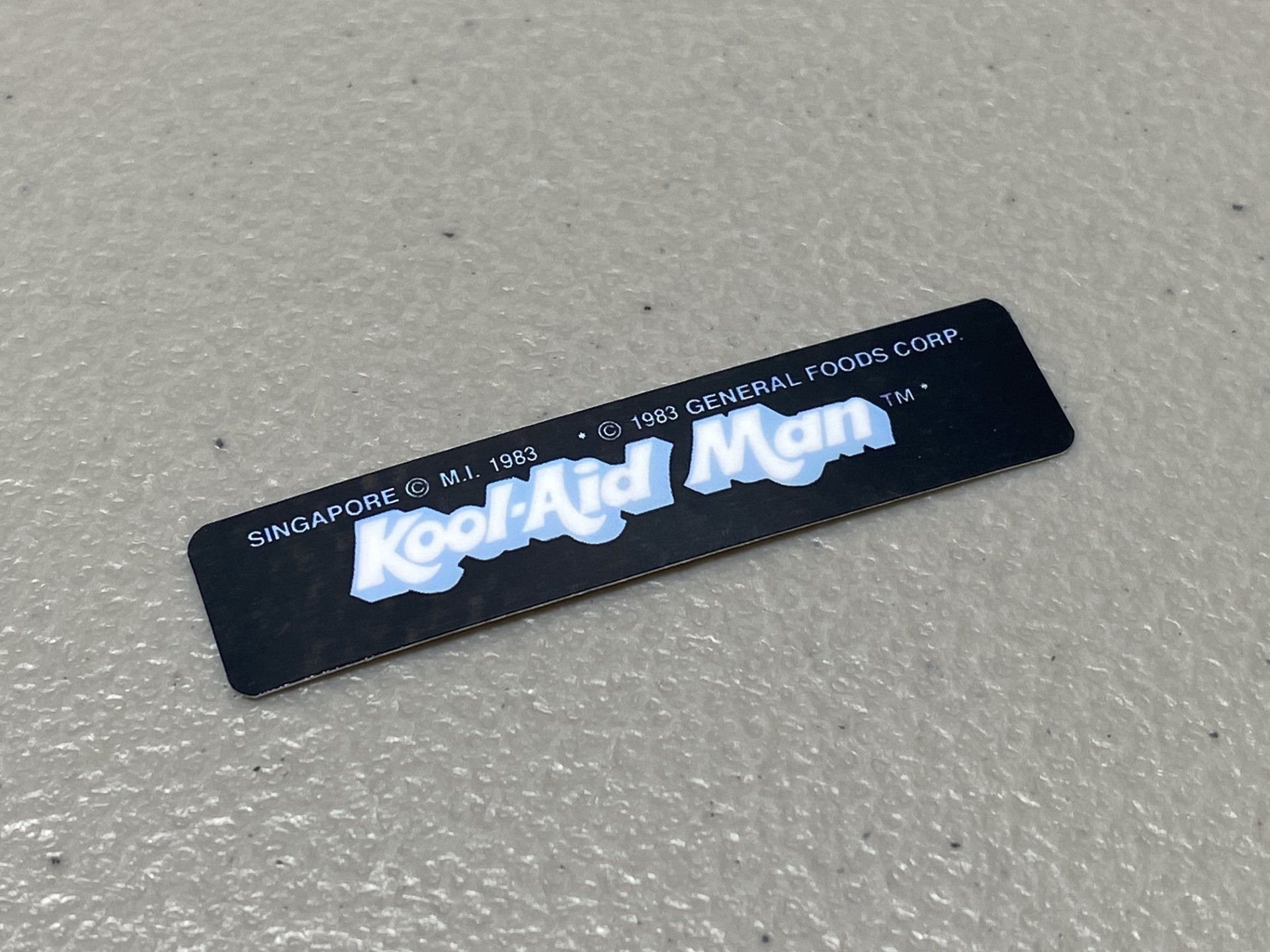 Kool Aid Man (Atari 2600) Replacement Game Label