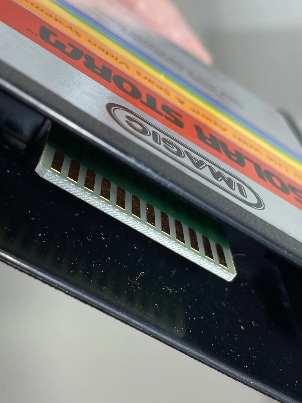 Thumbnail: Solar Storm (Atari 2600, 2600+,7800+) Game Cartridge, NTSC