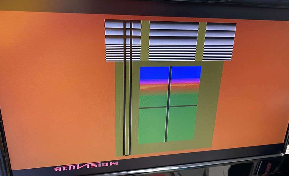 Thumbnail: Venetian Blinds Demo (Atari 2600, 2600+) Game Cartridge, NTSC