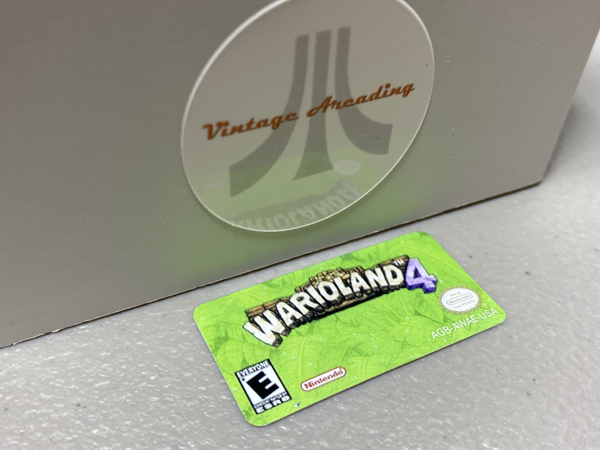 Warioland 4 (Gameboy Advance) Replacement Label