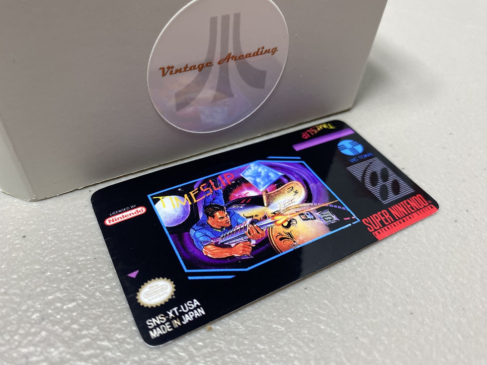 Timeslip (SNES) Replacement Game Label