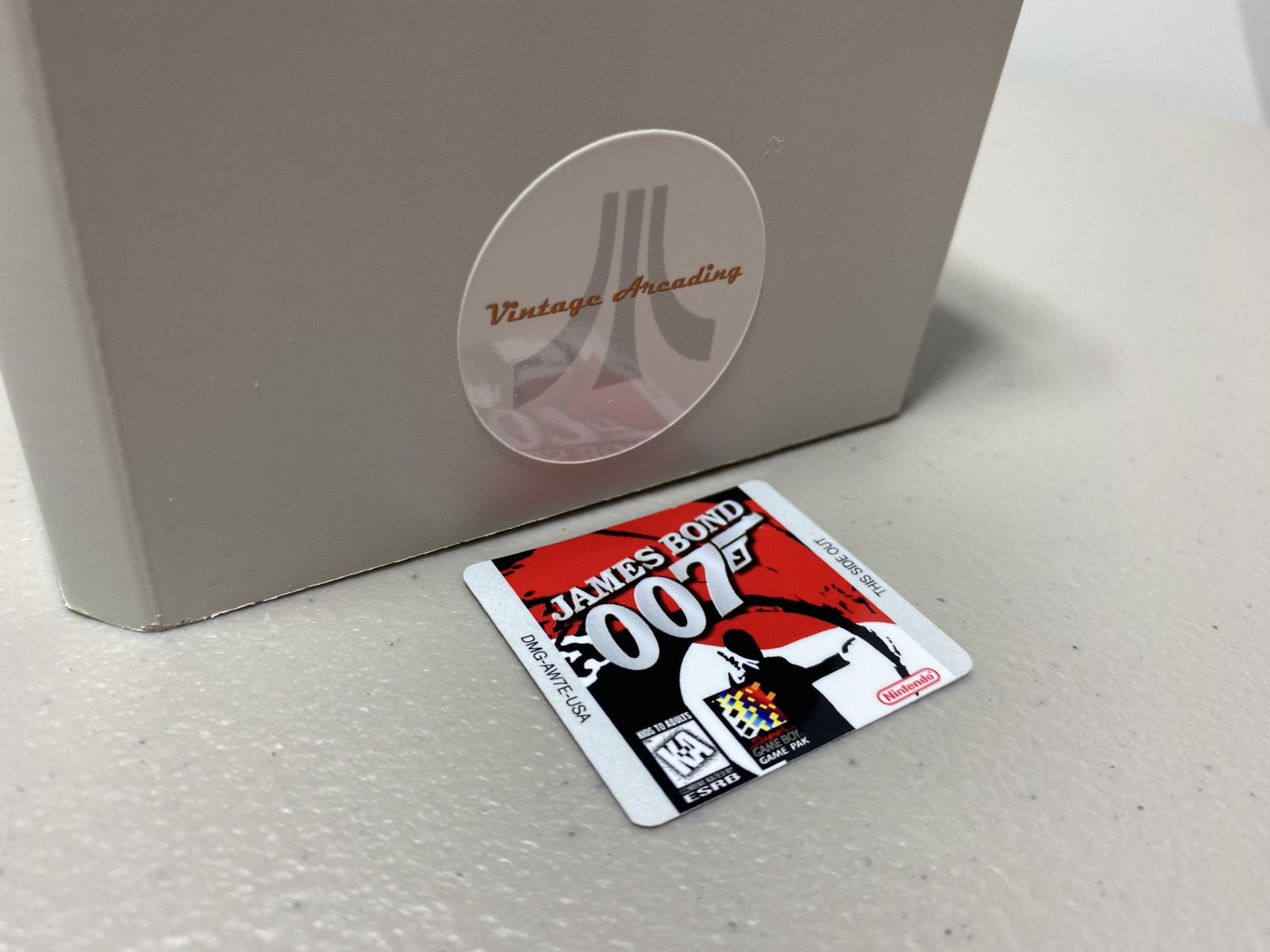 James Bond 007 (Gameboy) Replacement Game Label