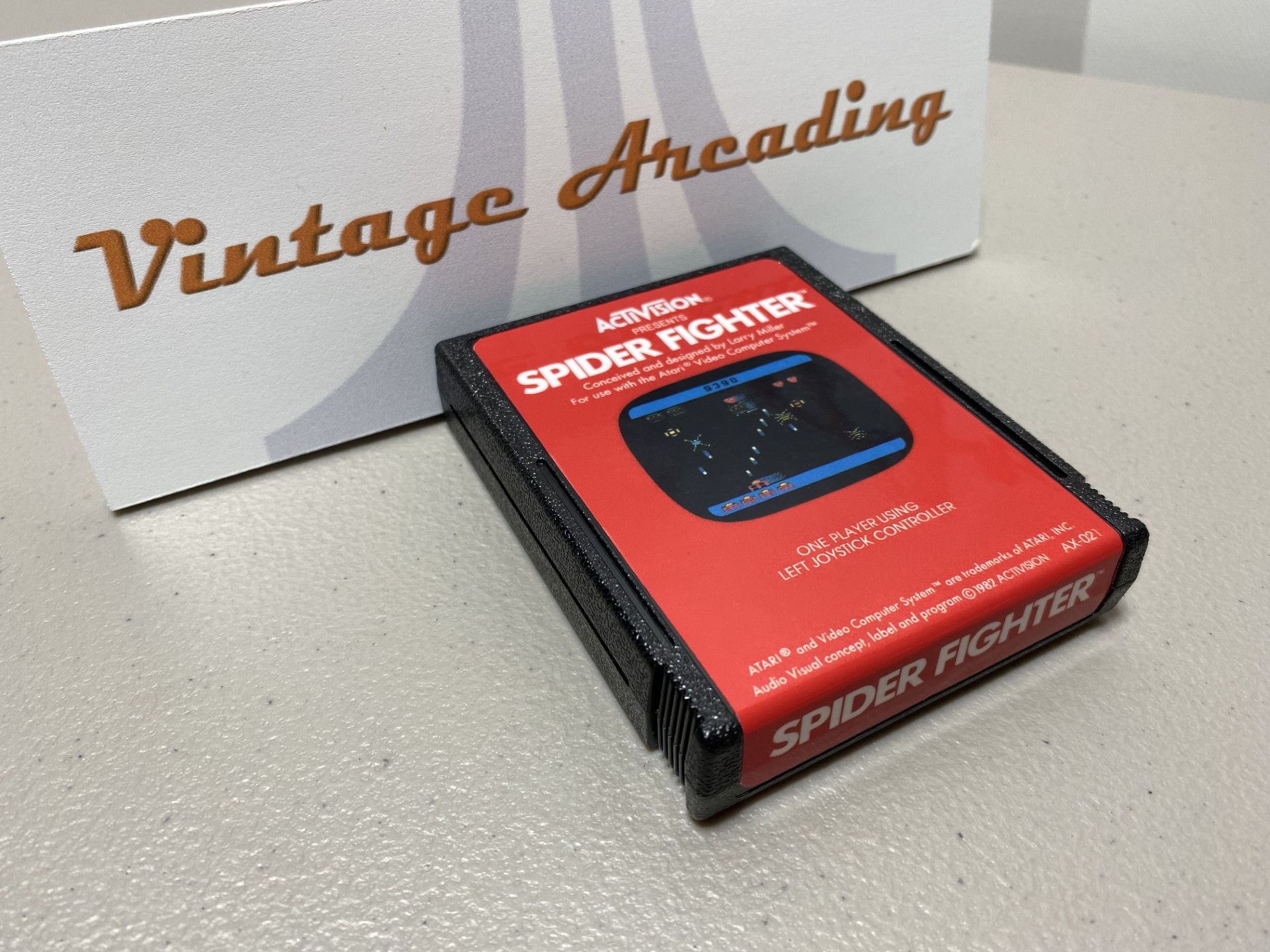 Spider Fighter (Atari 2600, 2600+, 7800+) Game Cartridge NTSC