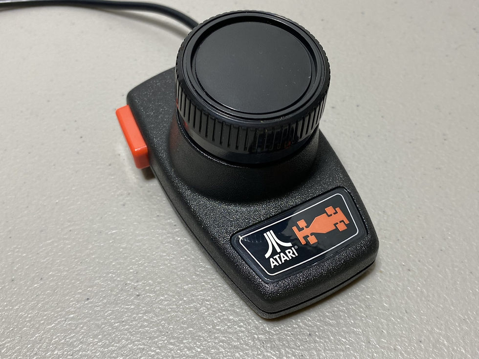 Thumbnail: Paddle & Driving Controller Replacement Decals for Atari 2600