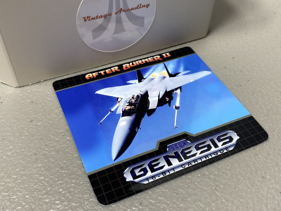 After Burner II (Sega Genesis) Replacement Ga