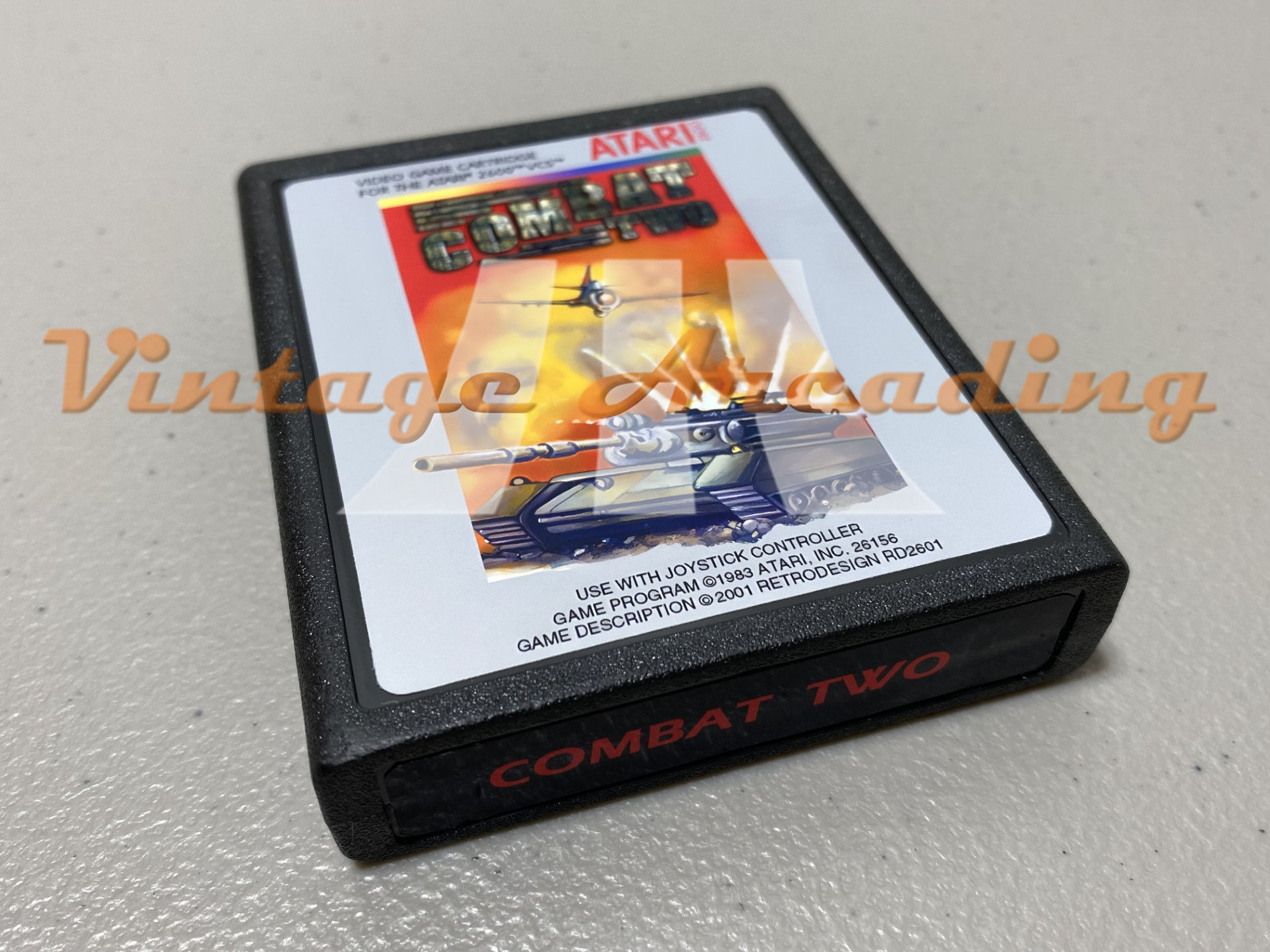 Combat Two (Atari 2600, 2600+ and 7800+) Game Cartridge NTSC
