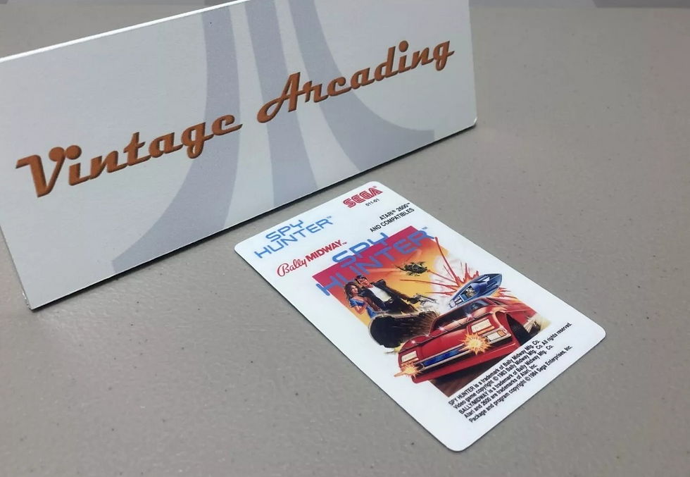 Spy Hunter (Atari 2600) Replacement Game Label