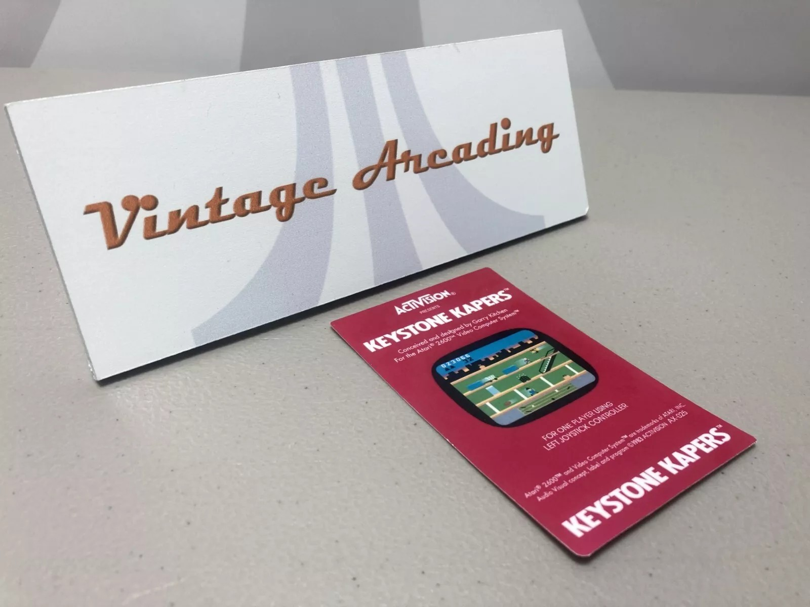 Keystone Kapers (Atari 2600) Replacement Game Label