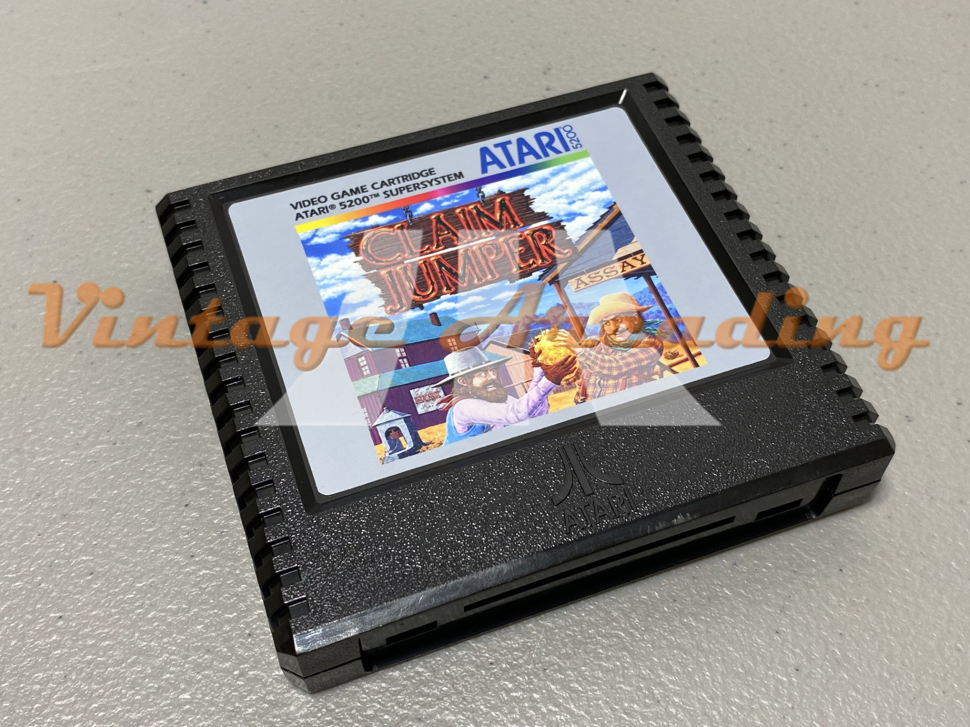 Claim Jumper (Atari 5200) Game Cartridge NTSC