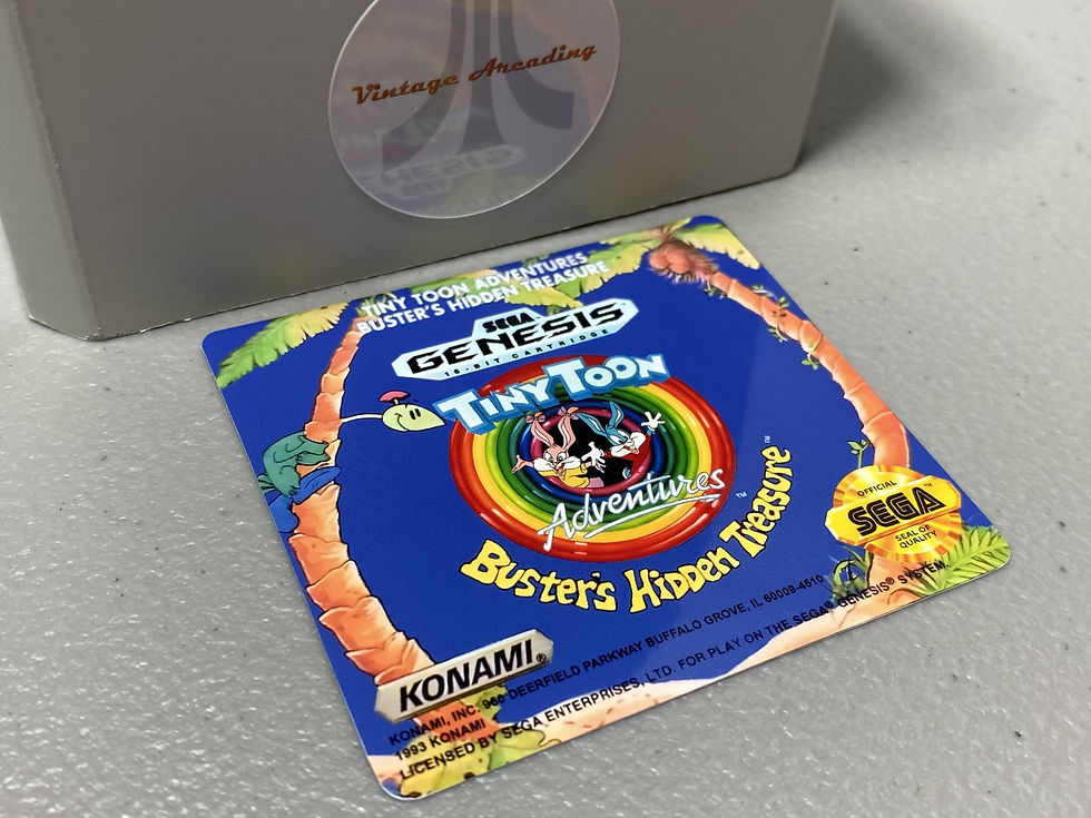 Tiny Toon Buster's Hidden Treasure Variant (Sega Genesis) Replacement Ga