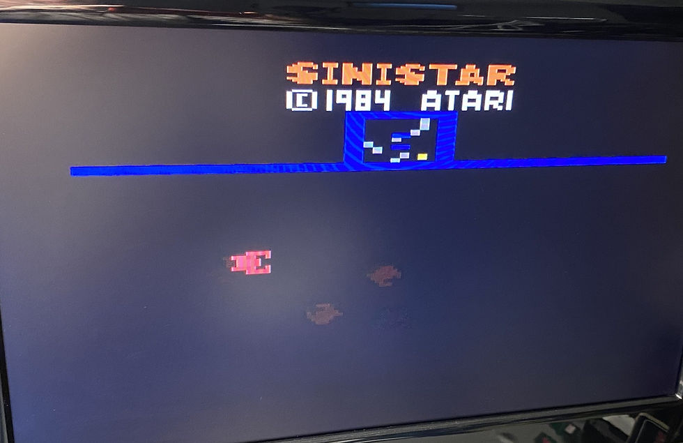 Thumbnail: Sinistar (Atari 2600, 2600+) Prototype Game Cartridge, NTSC