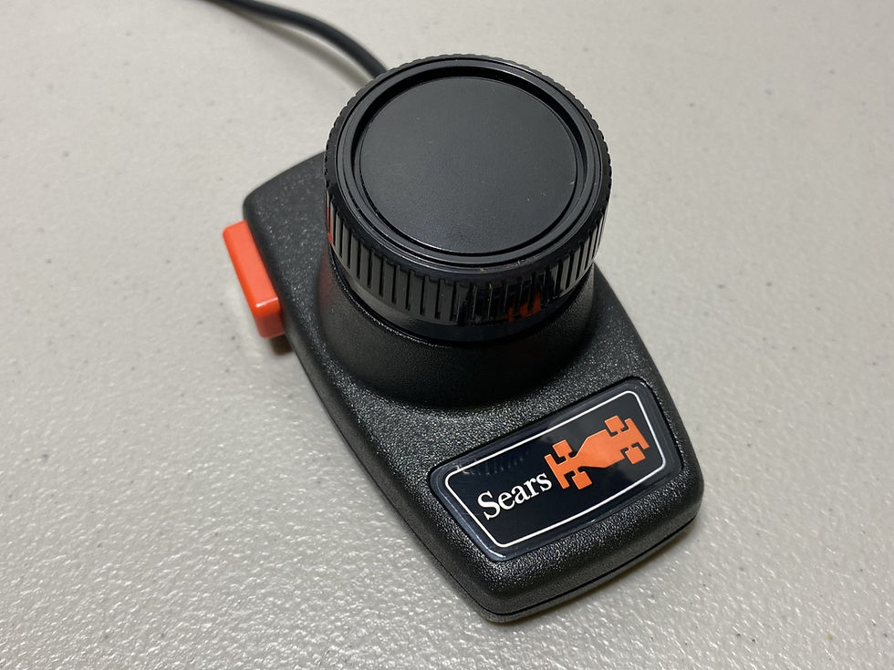 Thumbnail: Paddle & Driving Controller Replacement Decals for Atari 2600