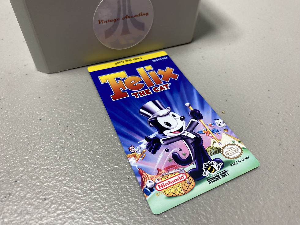 Felix the Cat (NES) Replacement Game Label