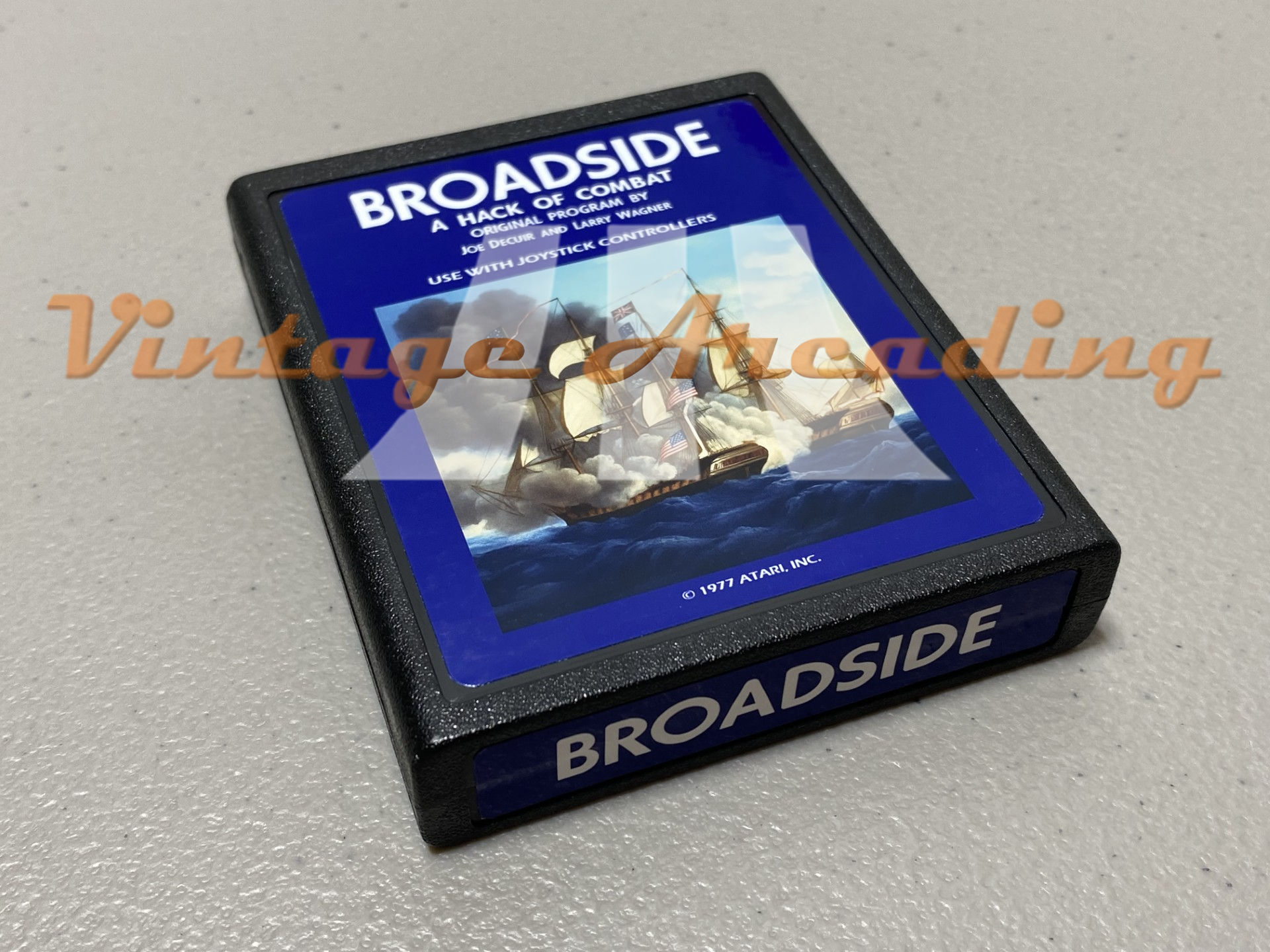 Broadside (Atari 2600) Game Cartridge, NTSC