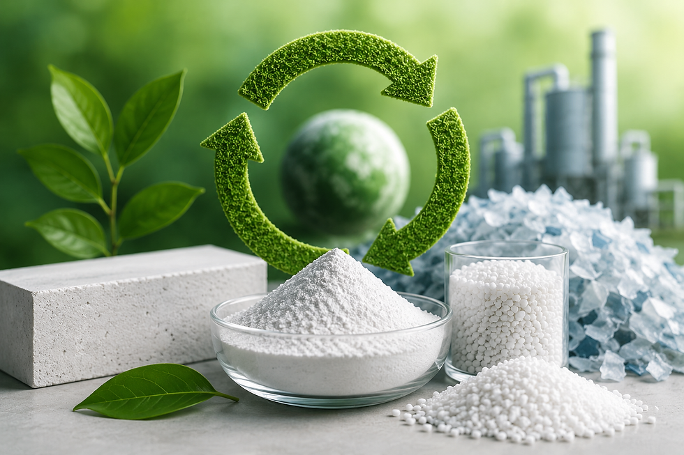 Omya Launches Omyaloop FC, a 100% Recycled Functional Additive for Polymer and Construction Applications