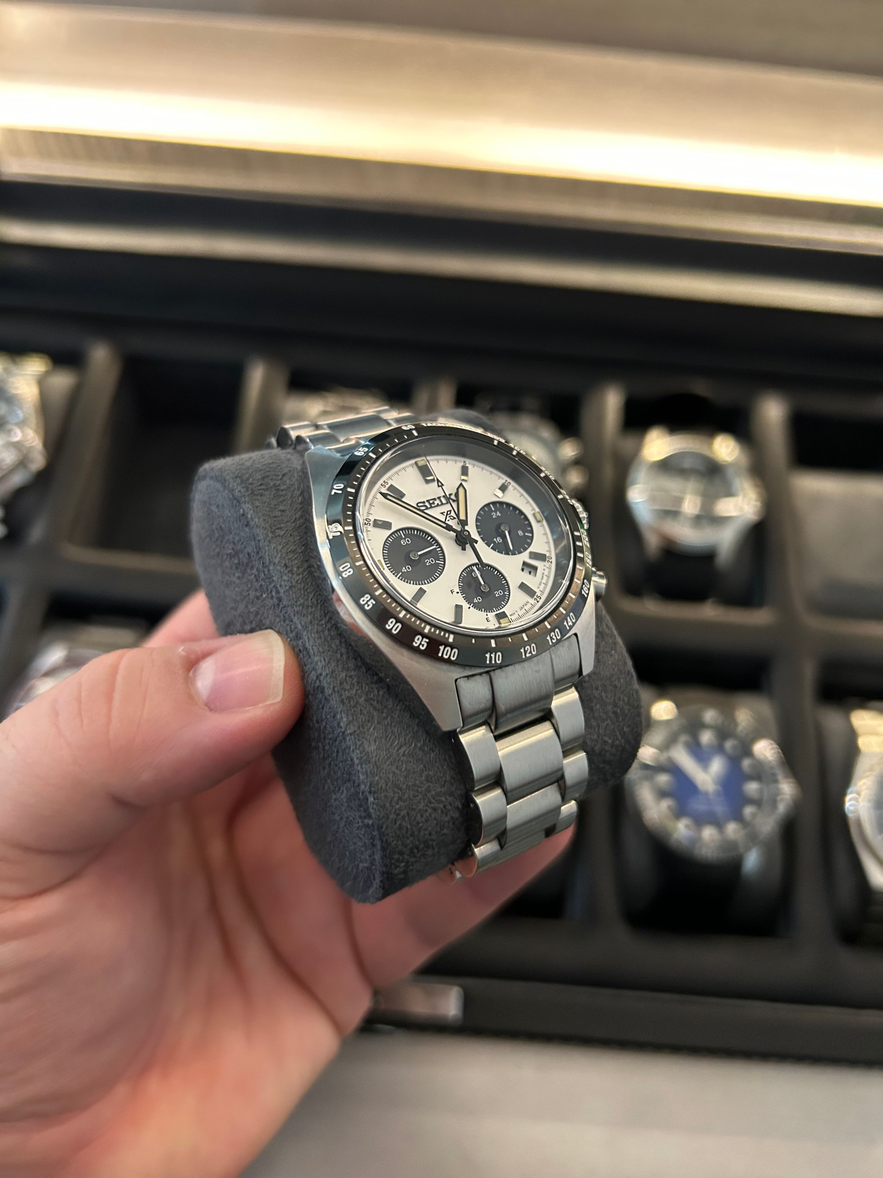 SEIKO Speedtimer Panda Solar  Design Studio LLC