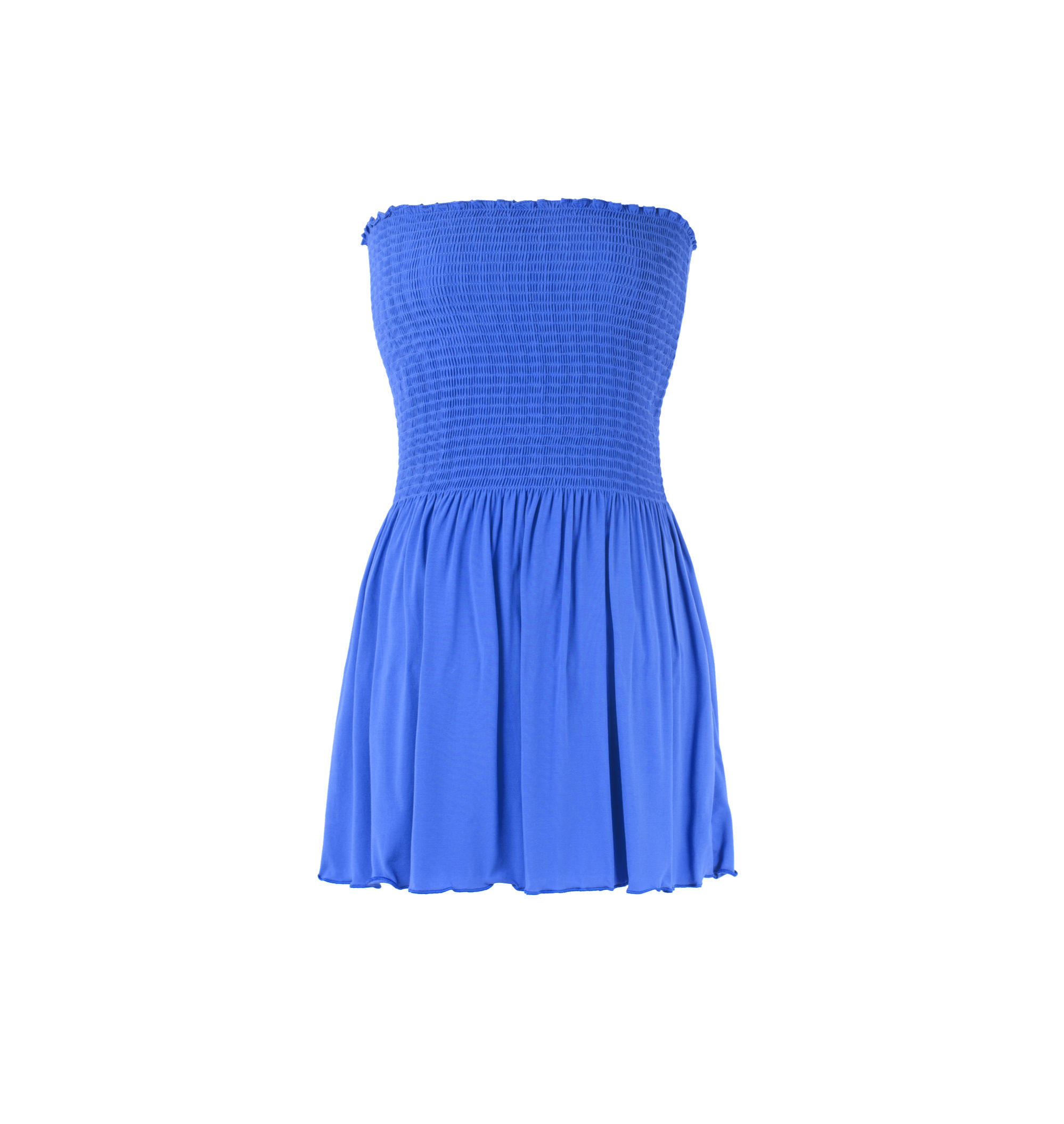 Strapless Mini Azul Real