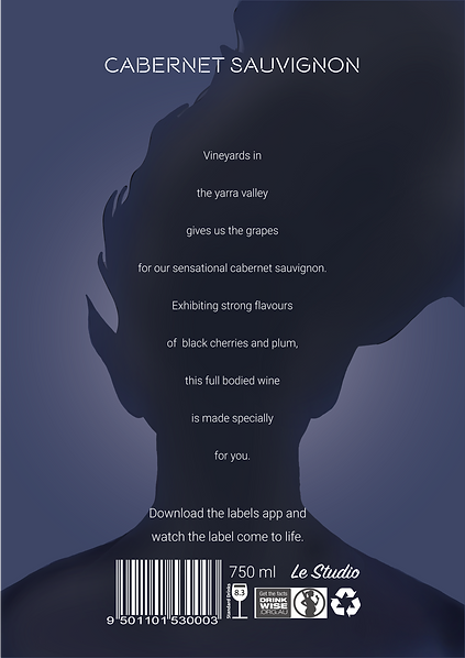 back label_product design