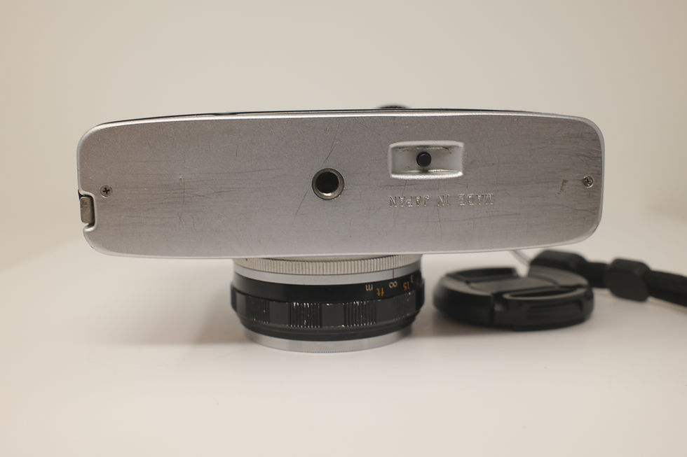 Thumbnail: Olympus Trip 35mm Compact Film Camera - Serviced, New Seals, Custom Red Wrap