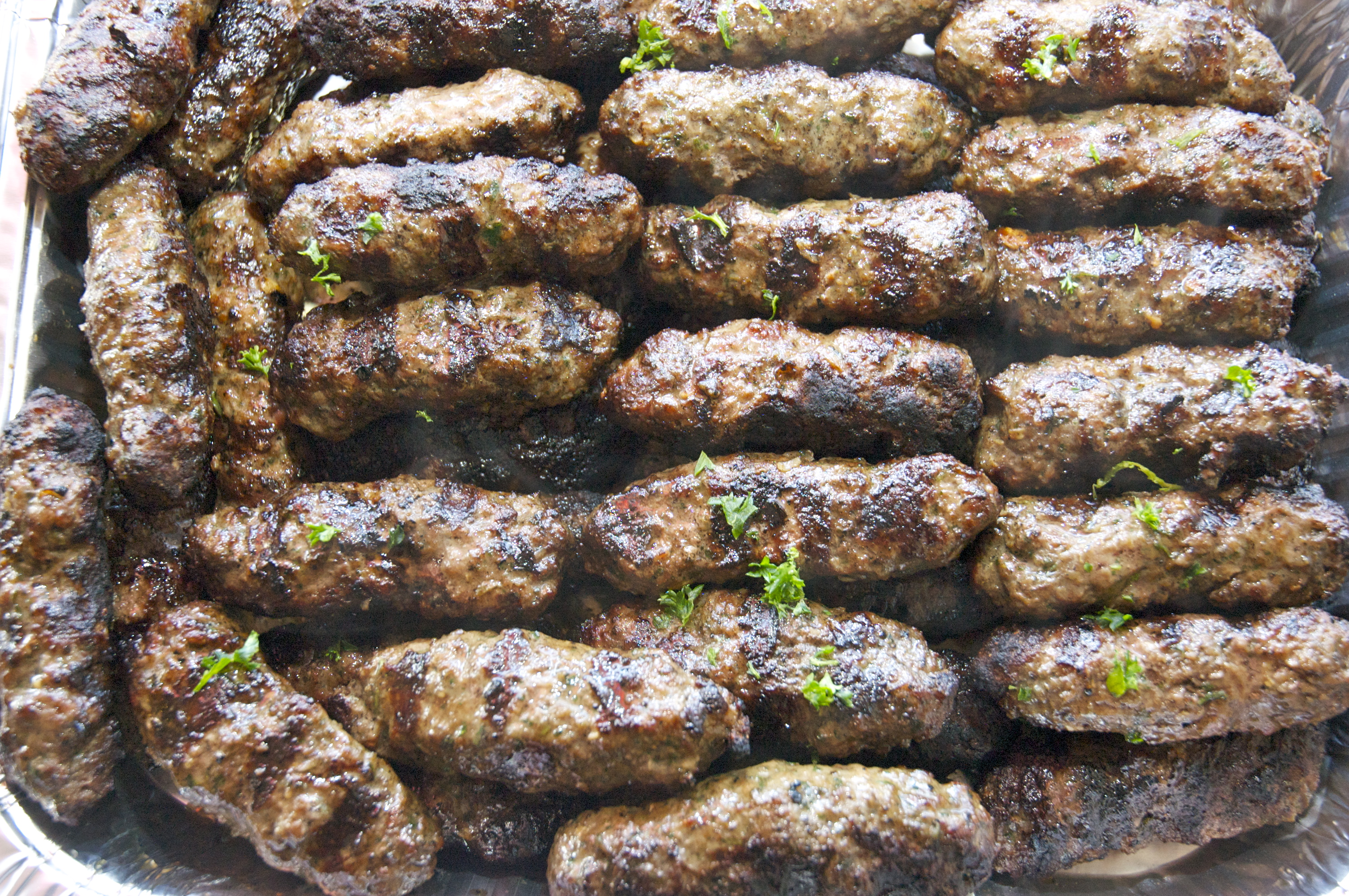 Arranged Food and Objects