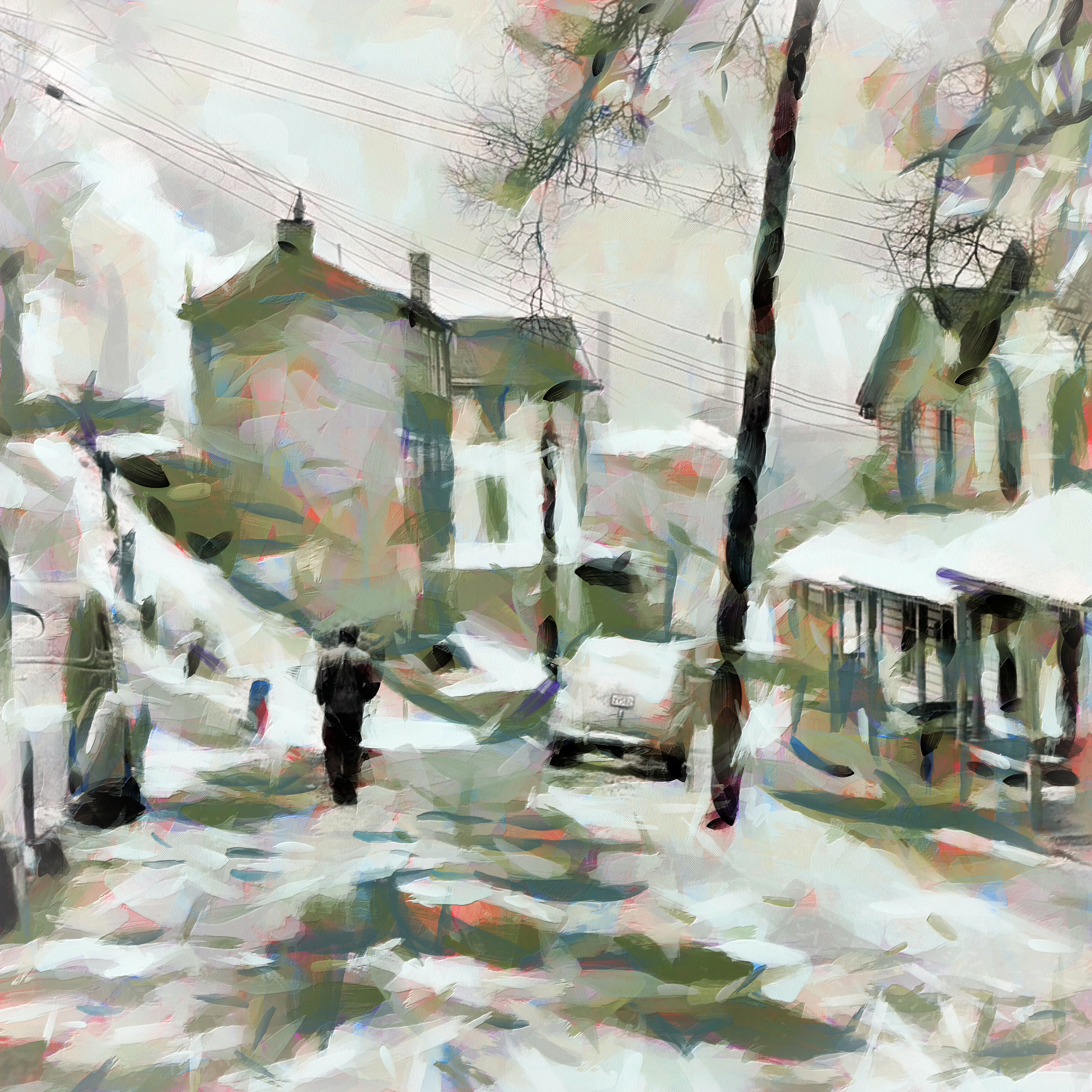 Street in Alquippa, Pennyslvania