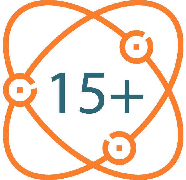 иконка 15 ЛЕТ на рынке