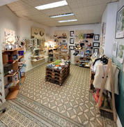 Intérieur de la boutique Empreinte Belge Dinant
