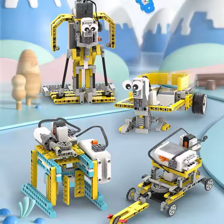 Thumbnail: STEM Robotics Kit DIY Programming Robot Building Block Set