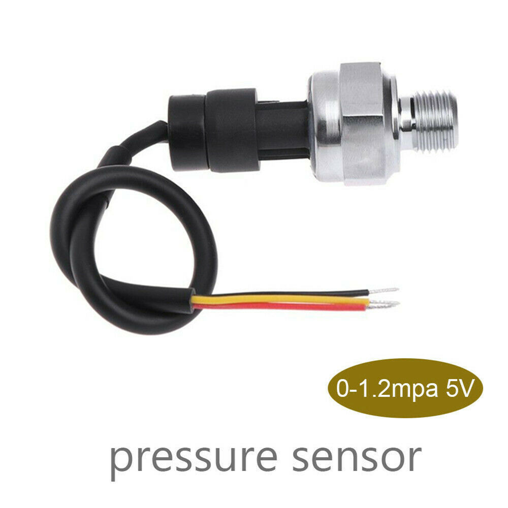 DC 5V G1/4 Pressure Sensor Transmitter Pressure Transducer 1.2 MPa 174 PSI