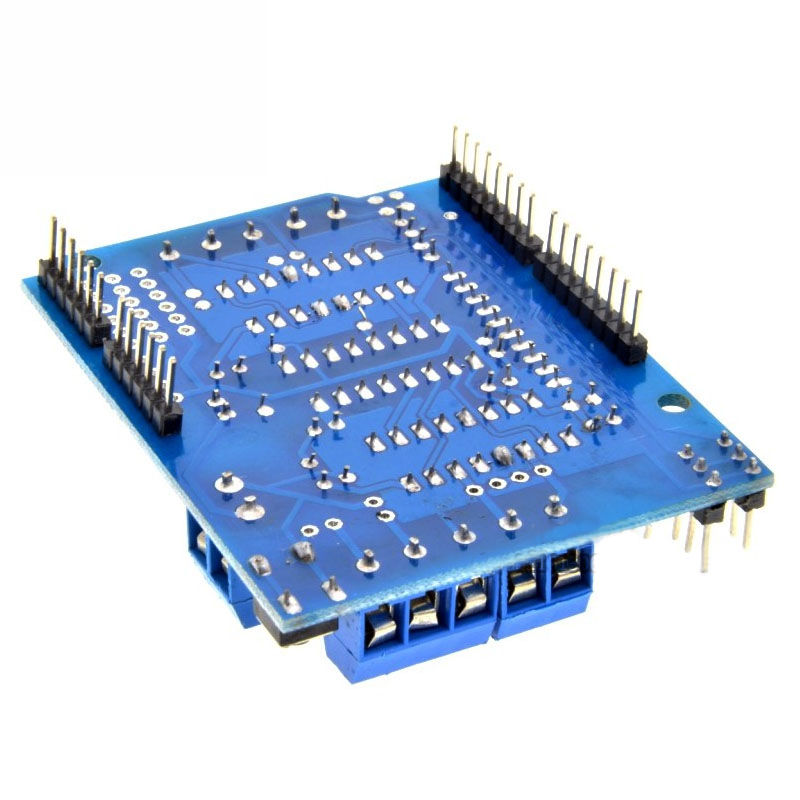 Thumbnail: L293D  4 Channel Motor Driver Shield for Arduino
