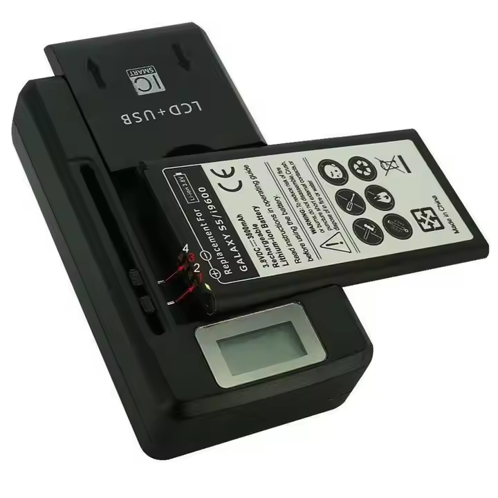 Thumbnail: Universal Led Display USB Port Battery Dock Charger