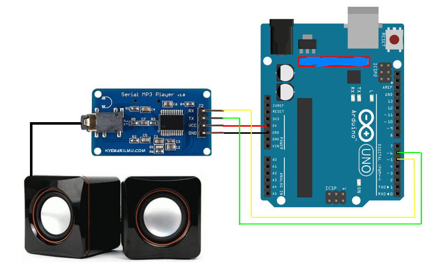 Thumbnail: UART Control Serial MP3 Music Player Module for Arduino/AVR/ARM/PIC