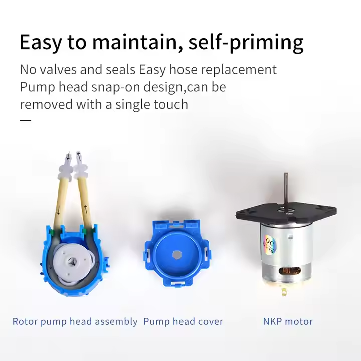 Thumbnail: Mini Peristaltic 12V DC Water Pump