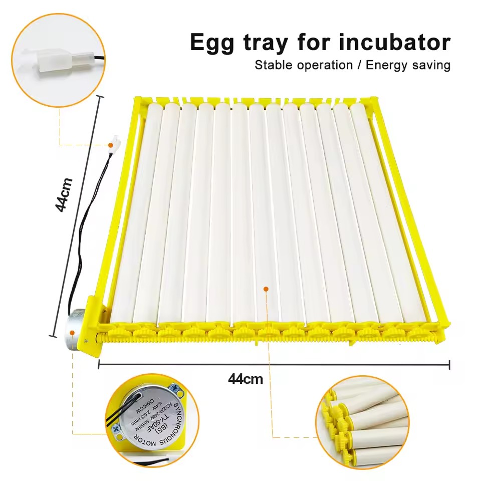 360° Automatic Rotary Incubator Egg Tray Roller Egg Turner