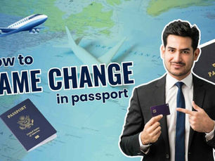 Gazette for Passport Name Change
