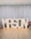 marquee letters