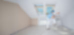 homme qui peint dans une pièce avec velux