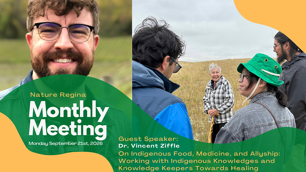September Monthly Meeting: Dr. Vincent Ziffle