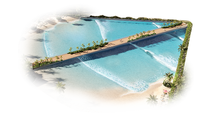 Ilhas de Atibaia - Nosso projeto Piscina de ondas artificiais