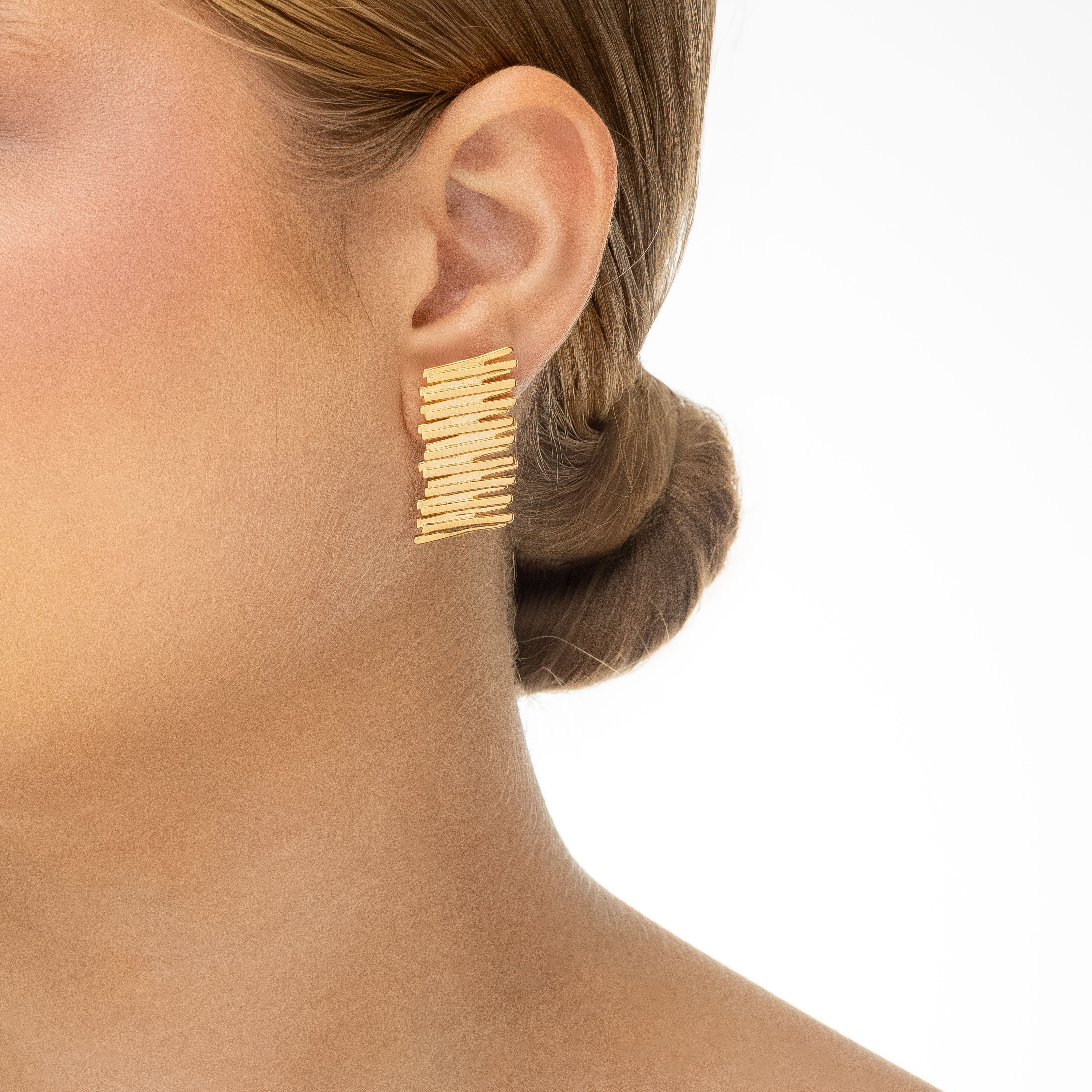 Lena – Ohrringe – Gold – Damen Schmuck ohrringe damen bela jewelry