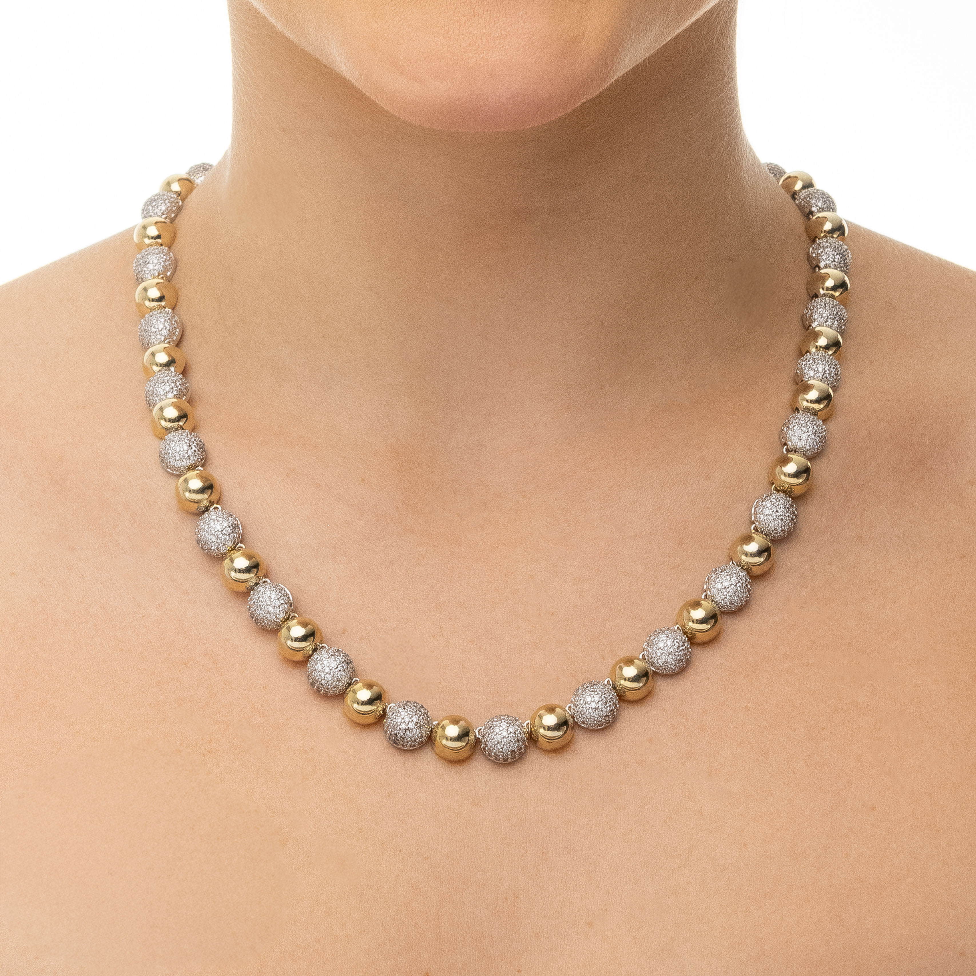 Sandra – Halskette – Gold – Damen Schmuck Halskette damen bela jewelry