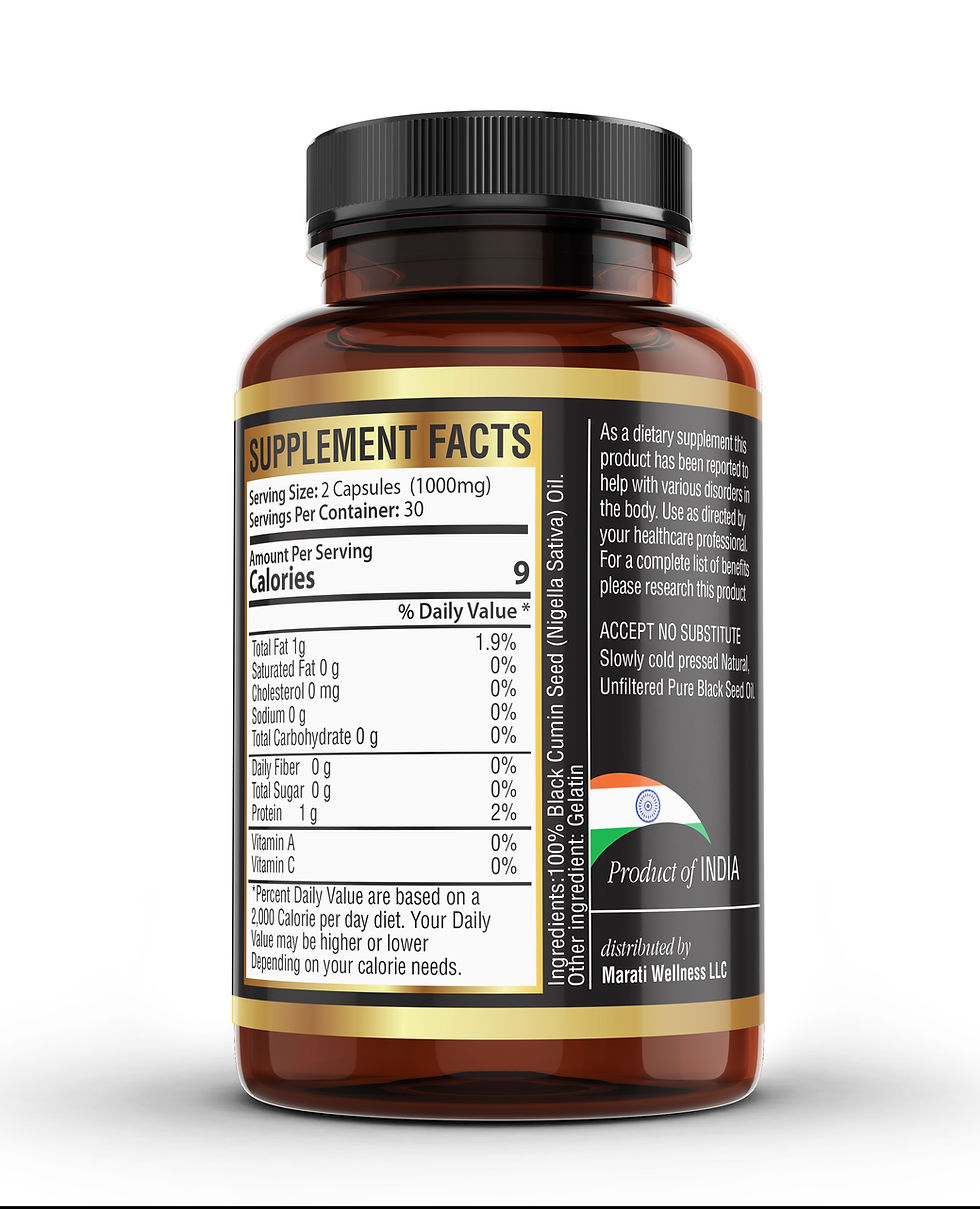 Thumbnail: MW Black Seed Oil Capsules (60ct) | Marati Wellness