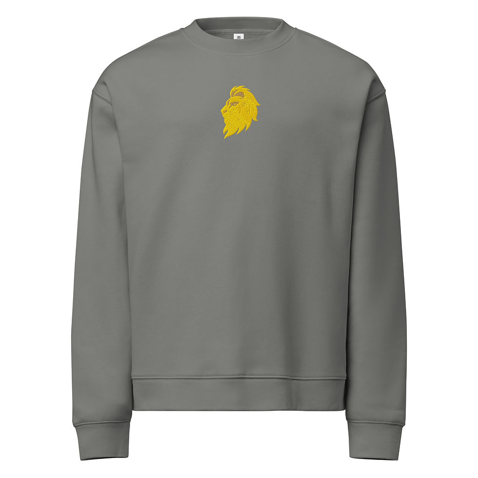 Thumbnail: Marati Gold Lion™ Embroidered Crewneck – Power & Purpose Edition