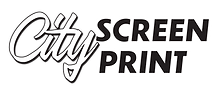 City Screen Print Logo One Color