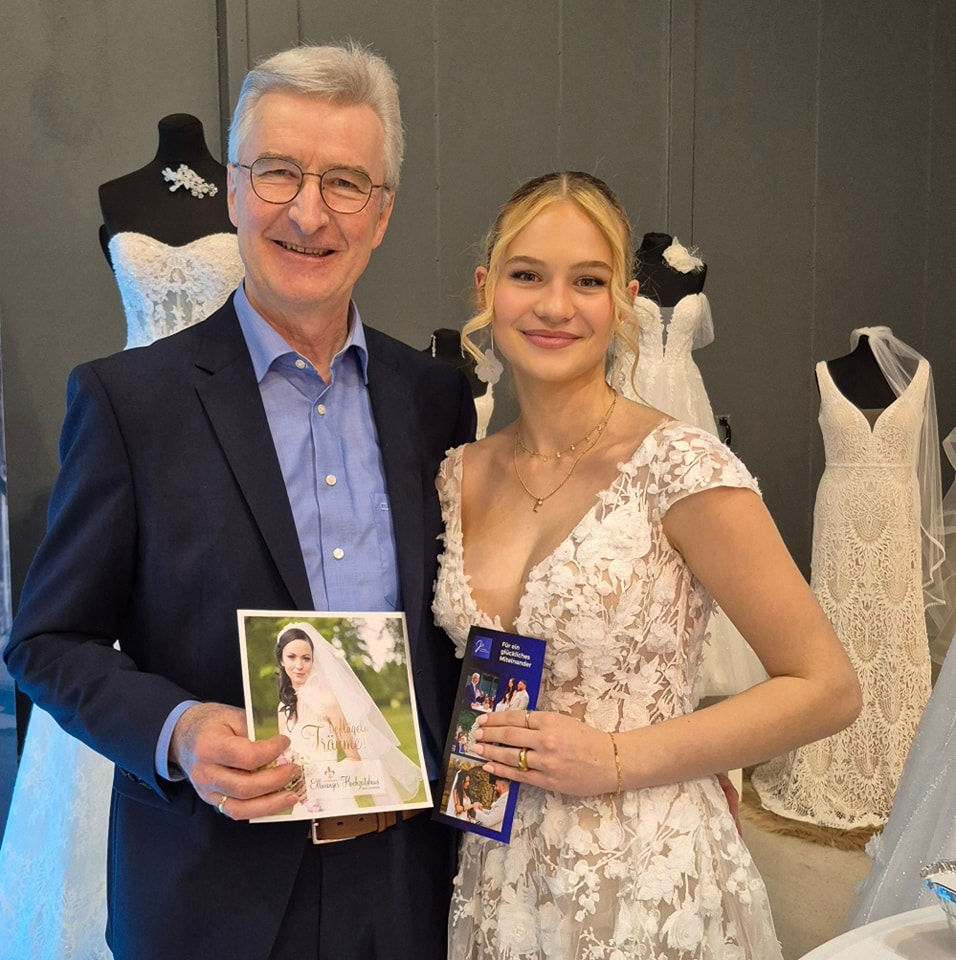 Begegnung auf der Hochzeitsmesse in Crailsheim