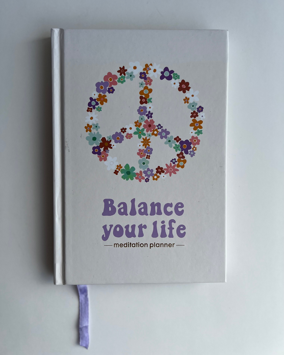 Balance Your Life Meditation Planner