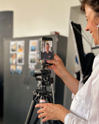 Professionelles Fotoshooting mit FOKUSCLIP by Iris Müller – Szenen eines kreativen Shootings für Social Media Markenpräsenz