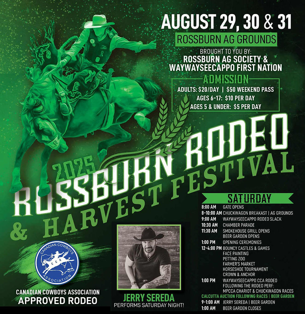 Rossburn Rodeo & Harvest Festival