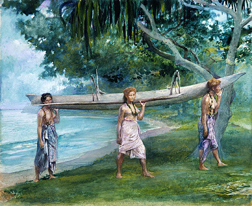 From Bangka to Wa’a,
How the Word for “Boat” Evolved in Oceania